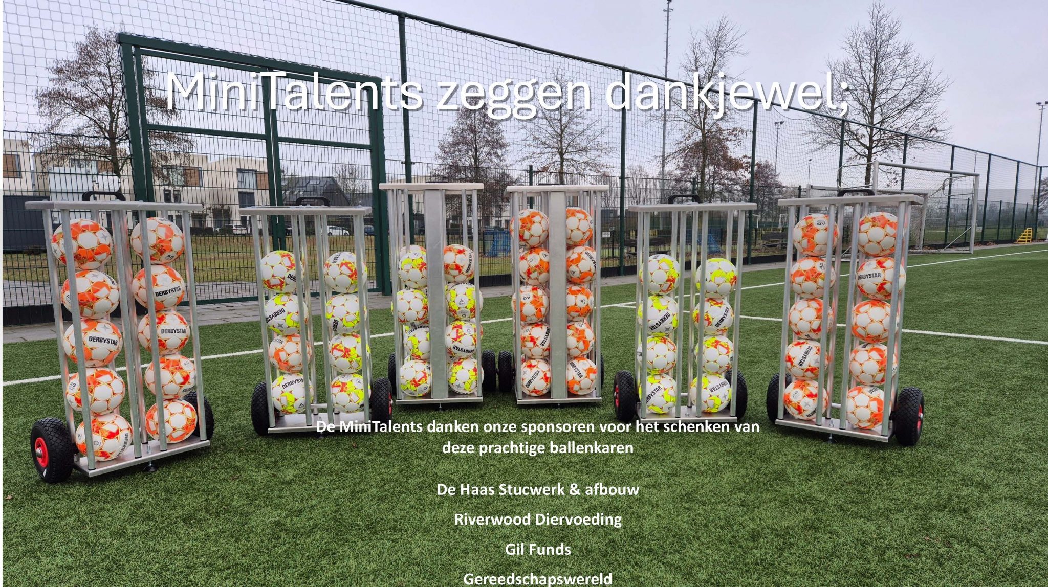 De MiniTalents danken onze sponsoren