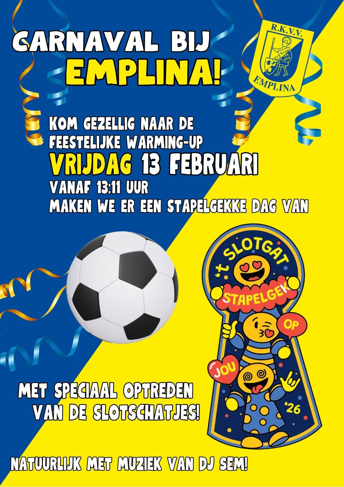 🎭🎉 Carnavalsmiddag bij Emplina! 🎉🎭